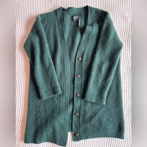 Anthropologie Maeve Long Relaxed Cashmere Cardigan